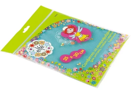 Салфетка из микрофибры для оптики стекол и зеркал коралловая 350х300 мм Elfe 92309 купить в Перми