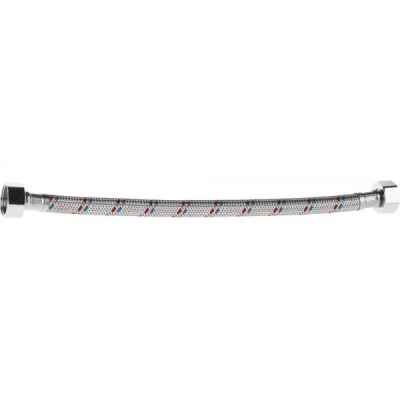Подводка гибкая STAYER для воды, оплетка из нержавеющей стали, г/г 1/2" - 0,3м 51015-G/G-030