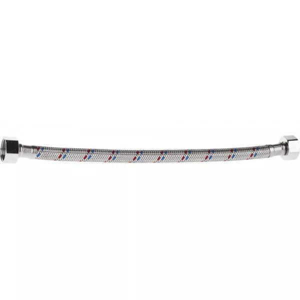 Подводка гибкая STAYER для воды, оплетка из нержавеющей стали, г/г 1/2" - 0,3м 51015-G/G-030 купить в Перми