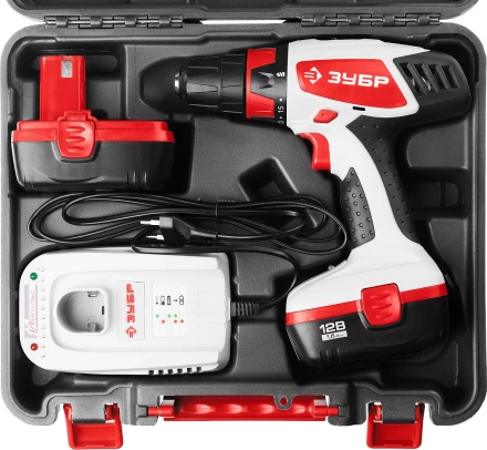 Дрель-шуруповерт 2 АКБ ЗДА-12-2 КИН серия МАСТЕР купить в Перми