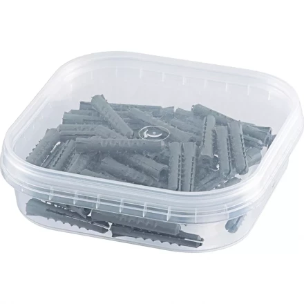 Дюбель 10х60 &quot;Еж&quot; распорный полипропиленовый 500 шт Сибртех 46027 купить в Перми