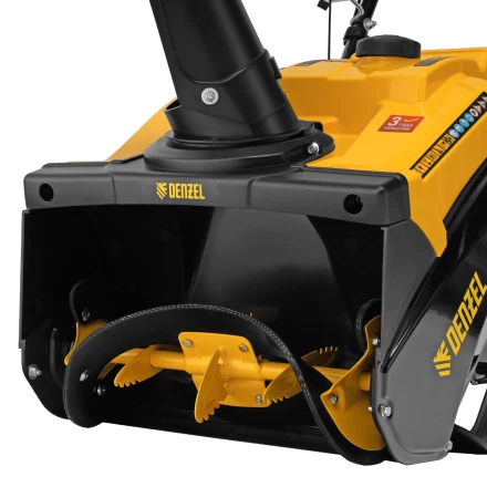 Бензиновая снегоуборочная машина SB 460 Sled, 99cc, лыжи ручной старт// Denzel 97648 купить в Перми