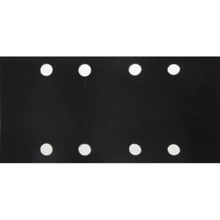 Лист шлиф. универсал. URAGAN &quot;Оптимален для твердых пород дерева&quot; 8 отверстий по линии, для ПШМ, P180, 80х166мм, 50шт 907-22101-180-50 купить в Перми