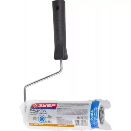 Валик ЗУБР &quot;СТАНДАРТ&quot; РАДУГА поролоновый, 180 мм 03605-20_z01 купить в Перми