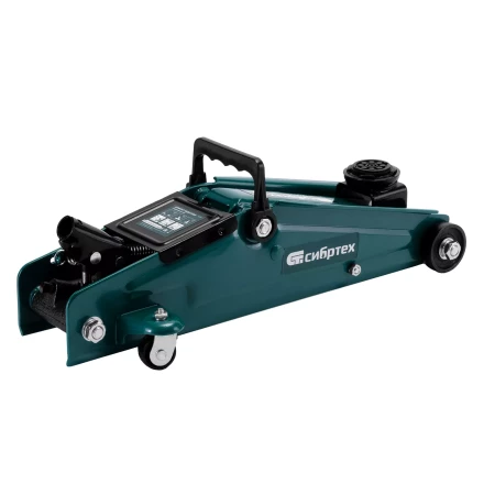 Домкрат гидравлический подкатной Сибртех 50838, 3 т, 135-400 мм купить в Перми