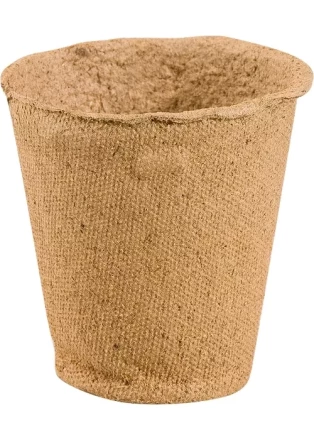 Торфяной горшочек 80х80 мм круглый Россия 64352 купить в Перми