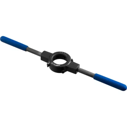 Плашкодержатель ЗУБР &quot;ПРОФЕССИОНАЛ&quot; со стопорными винтами, сталь 45, посадочный диаметр - 38 мм, высота -11 мм, общая длина - 315 мм 28150-38 купить в Перми