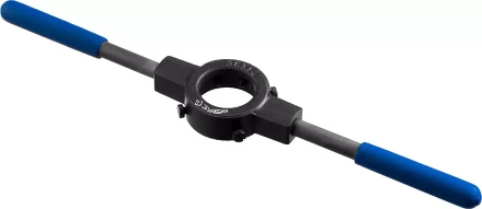 Плашкодержатель ЗУБР &quot;ПРОФЕССИОНАЛ&quot; со стопорными винтами, сталь 45, посадочный диаметр - 38 мм, высота -11 мм, общая длина - 315 мм 28150-38 купить в Перми