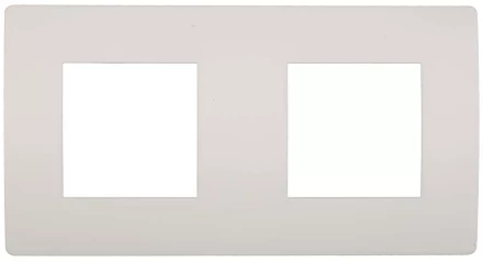 Панель СВЕТОЗАР накладная горизонтальная, 2 гнезда SV-55210-2 купить в Перми