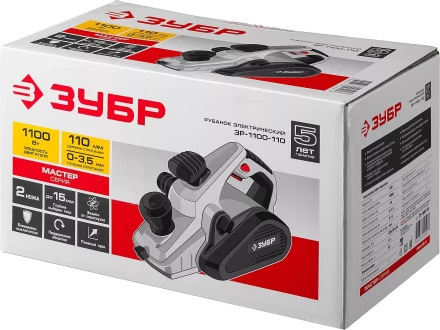 Рубанок электрический ЗР-1100-110 серия МАСТЕР купить в Перми