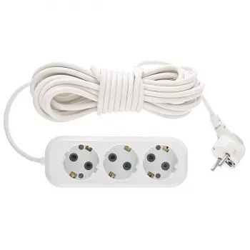 Удлинитель бытовой серия УХз-10-307, с заземлением, 7м, 3 роз., 10А Stern 95768 купить в Перми