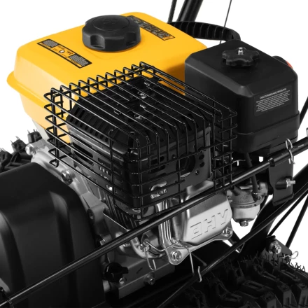 Гибридная снегоуборочная машина с функц. подметания SWB-800, 212 сс, руч. старт, 2 насадки// Denzel 97662 купить в Перми