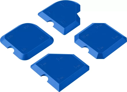 ЗУБР НШГ-16 набор специальных шпателей для формирования швов герметика (1015-H4) купить в Перми