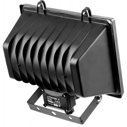 Прожектор STAYER &quot;MASTER&quot; MAXLight галогенный, с дугой крепления под установку, черный, 1000Вт 57105-B купить в Перми