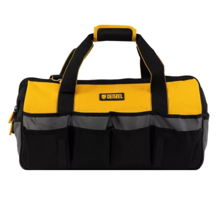 Сумка для инструмента, 500х245х300 мм, 20 карман.,съемный органайз. 10 карман.,наплеч. рем.// Denzel 90293 купить в Перми