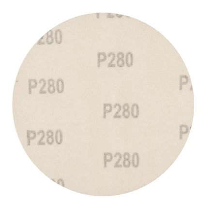 Круг абразивный на ворсовой подложке под &quot;липучку&quot;, P 280, 125 мм, 10 шт Сибртех 738727 купить в Перми