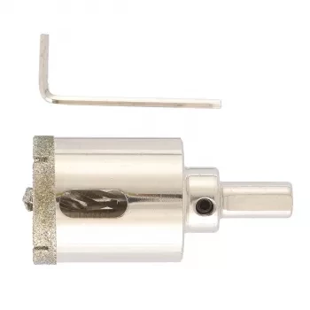 Сверло алмазное по керамограниту 38 х 67 мм 3-гранный хвостовик MATRIX 726383 купить в Перми