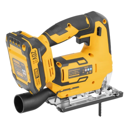 Лобзик аккумуляторный CJH-20-80, Li-Ion, 20 В// Denzel 27205 купить в Перми