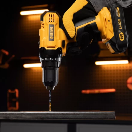 Сверло по металлу, 4 мм, HSS-Tin, Golden Tip, 10 шт. Denzel 717209 купить в Перми