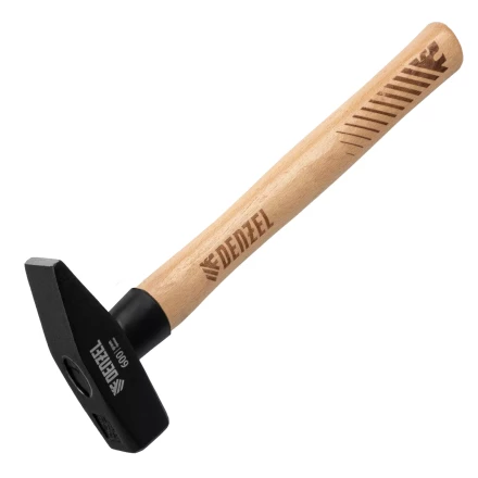 Молоток слесарный, 600 г Denzel, кованый квадратный боек, буковая рукоятка, 10431 купить в Перми