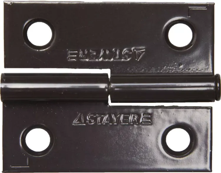 Петля дверная STAYER "MASTER" разъемная, цвет коричневый, левая, 50мм 37613-50-3L купить в Перми