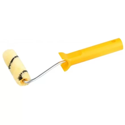 Мини-валик DUALON ПОЛИАКРИЛ малярный в сборе, ворс 7мм, бюгель 6мм, 15х110мм, STAYER Master 03-05812-11 купить в Перми