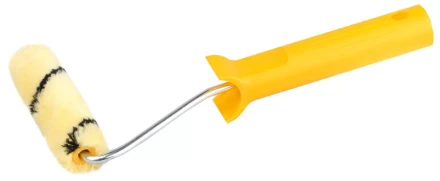 Мини-валик DUALON ПОЛИАКРИЛ малярный в сборе, ворс 7мм, бюгель 6мм, 15х110мм, STAYER Master 03-05812-11 купить в Перми