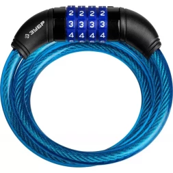 Замок ЗУБР "ПРОФЕССИОНАЛ", тросовый, кодовый, с изменяемым кодом, длина троса - 950мм, d 10мм 37262-95_z01