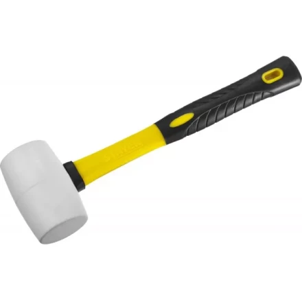 Киянка STAYER &quot;PROFI&quot; резиновая БЕЛАЯ, с фиберглассовой ручкой, 230г 20533-230 купить в Перми