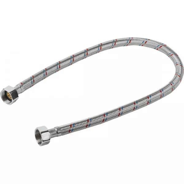 Подводка гибкая STAYER для воды, оплетка из нержавеющей стали, г/г 1/2" - 0,6м 51015-G/G-060 купить в Перми