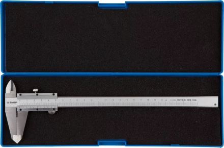 Штангенциркуль ЗУБР &quot;ЭКСПЕРТ&quot;, ШЦ-I-200-0,05,нониусный, сборный корпус, нержавеющая сталь, 200мм,шаг измерения 0,05мм 34512-200 купить в Перми