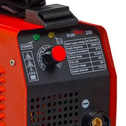 Сварочный инвертор ADA IronWeld 200 в кейсе купить в Перми