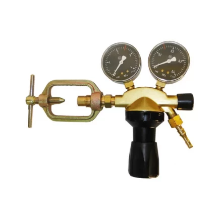 Редуктор ацетиленовыйFoxWeld GRE-3000 2 манометра вентиль купить в Перми