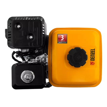 Двигатель бензиновый Denzel RX-17S, 7 л.с., 212 см3, горизонтальный вал шлиц 25 мм 95102 купить в Перми