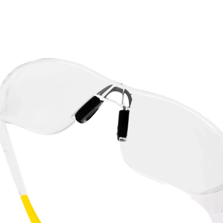 Очки защитные открытые Denzel 89198, поликарбонатные, прозрачная линза купить в Перми