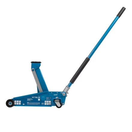 Домкрат гидравлический подкатной Stels 51139, 3 т, 120-450 мм, быстрый подъем, проф. купить в Перми