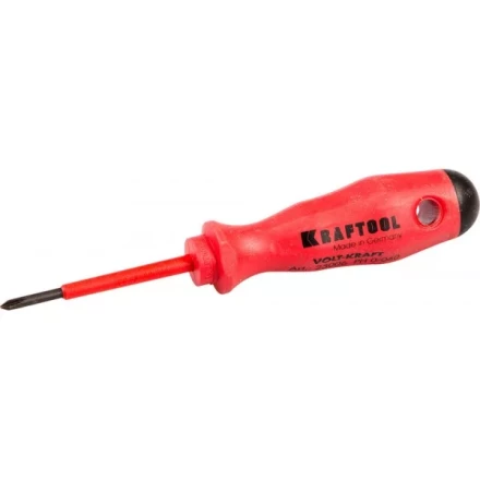 Отвертка KRAFTOOL &quot;VOLT-KRAFT&quot; 1000В, PH №0-60мм 25006-0-060 купить в Перми