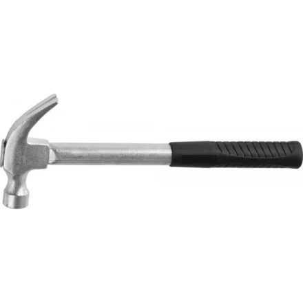 Молоток-гвоздодер ЗУБР &quot;МАСТЕР&quot; кованый с металлической рукояткой, 450г 20251-450 купить в Перми