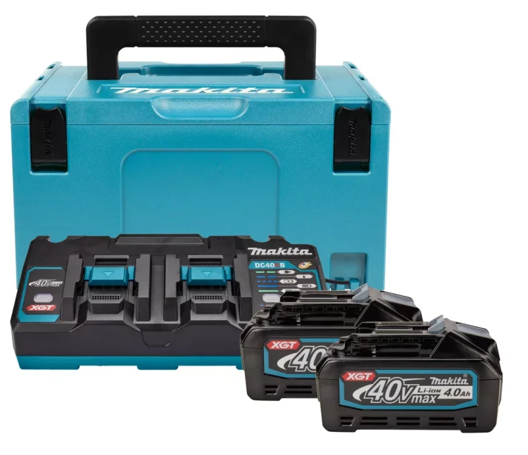 Набор XGT Makita АКБ+ЗУ DC40RB, 2xBL4040 (191U04-0) купить в Перми