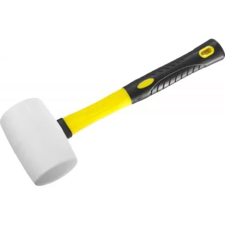 Киянка STAYER &quot;PROFI&quot; резиновая БЕЛАЯ, с фиберглассовой ручкой, 680г 20533-680 купить в Перми