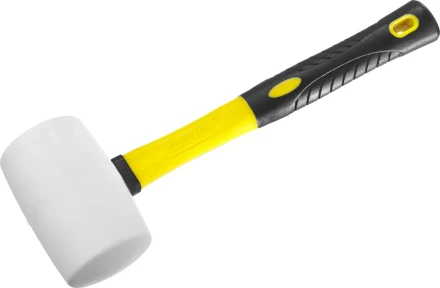 Киянка STAYER &quot;PROFI&quot; резиновая БЕЛАЯ, с фиберглассовой ручкой, 680г 20533-680 купить в Перми