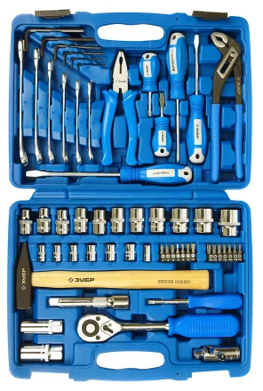 Универсальный набор инструмента 58 предм серия ЭКСПЕРТ купить в Перми