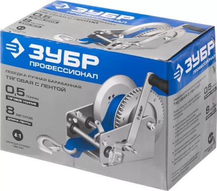 Лебедки барабанные тяговые ленточные серия ПРОФЕССИОНАЛ купить в Перми