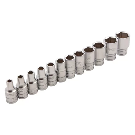 Набор инструментов 115 предметов, 120 зубьев, CrV, 1/4&quot;, 1/2&quot; Gross 14152 купить в Перми