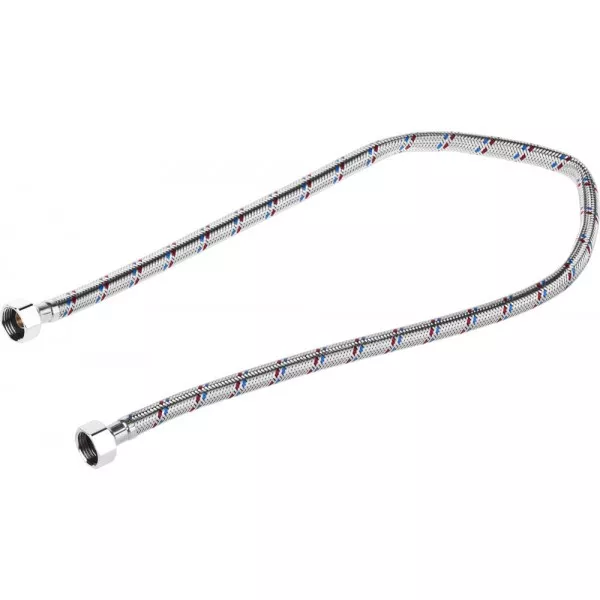 Подводка гибкая STAYER для воды, оплетка из нержавеющей стали, г/г 1/2" - 0,8м 51015-G/G-080 купить в Перми