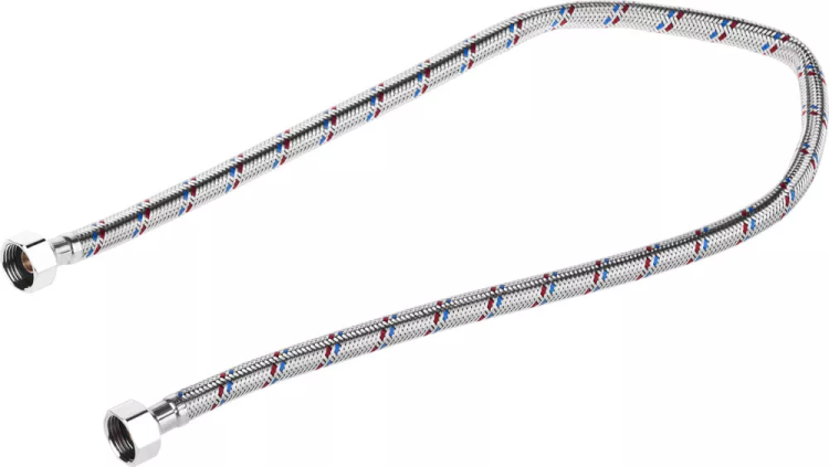 Подводка гибкая STAYER для воды, оплетка из нержавеющей стали, г/г 1/2" - 0,8м 51015-G/G-080 купить в Перми