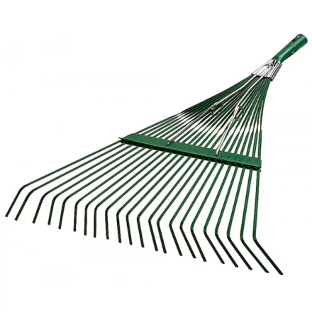 Грабли веерные RACO усиленные, 22 плоских зубца, эпоксидное покр., 550мм 4231-53/740 купить в Перми