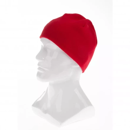 Шапка из флиса для взрослых размер 58-59 красная Россия Сибртех 68811 купить в Перми