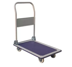 Тележка платформенная пластиковая 200 кг TOR PH200P (480x740) со складной ручкой (пластик, 10 1023084