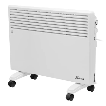 Конвектор электрический CH-1500, 1500 Вт, X-образный нагреватель, термостат, колеса // MTX 98106 купить в Перми